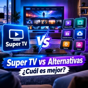 Super TV frente a alternativas: ¿cuál es mejor?
